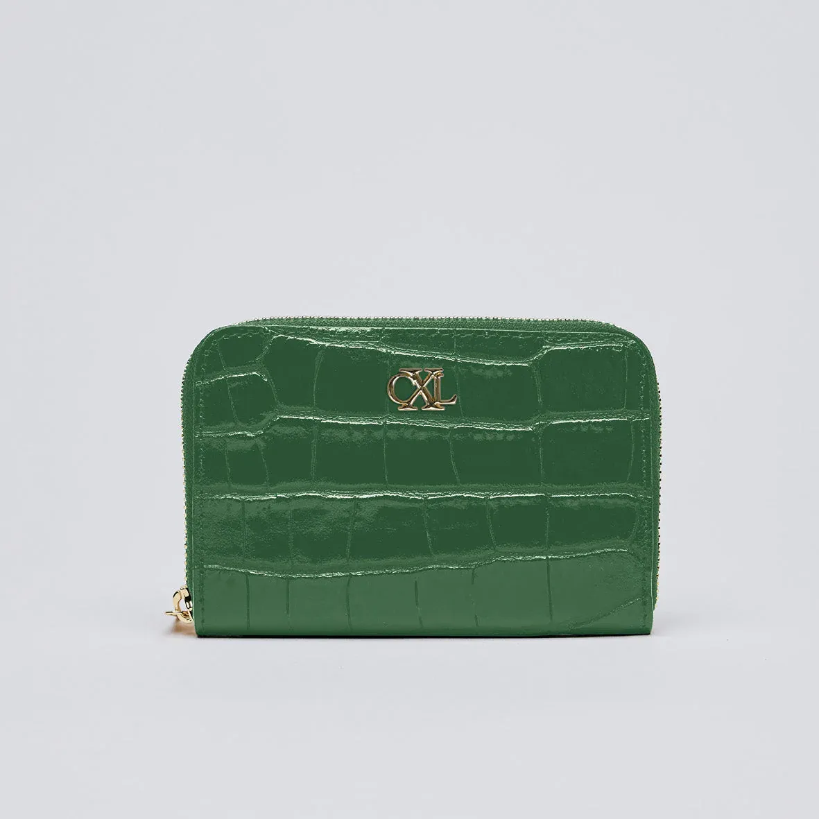 Small croco leather wallet - Tuilerie - Image 9
