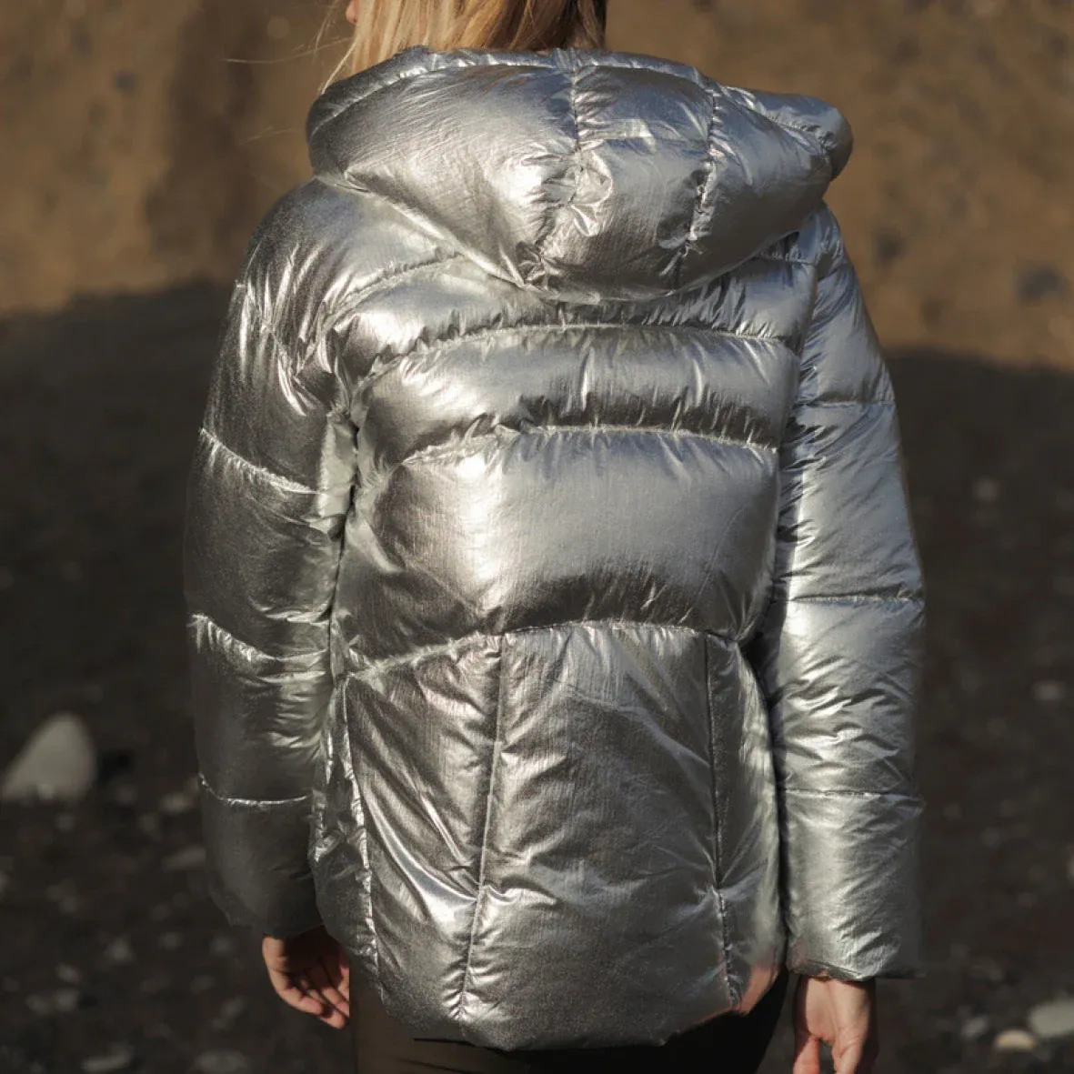 Down jacket Oslo - extra warm - Silver - Image 2