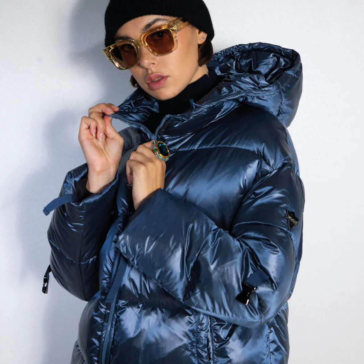 Down jacket Priya - extra warm - Navy blue - Image 4