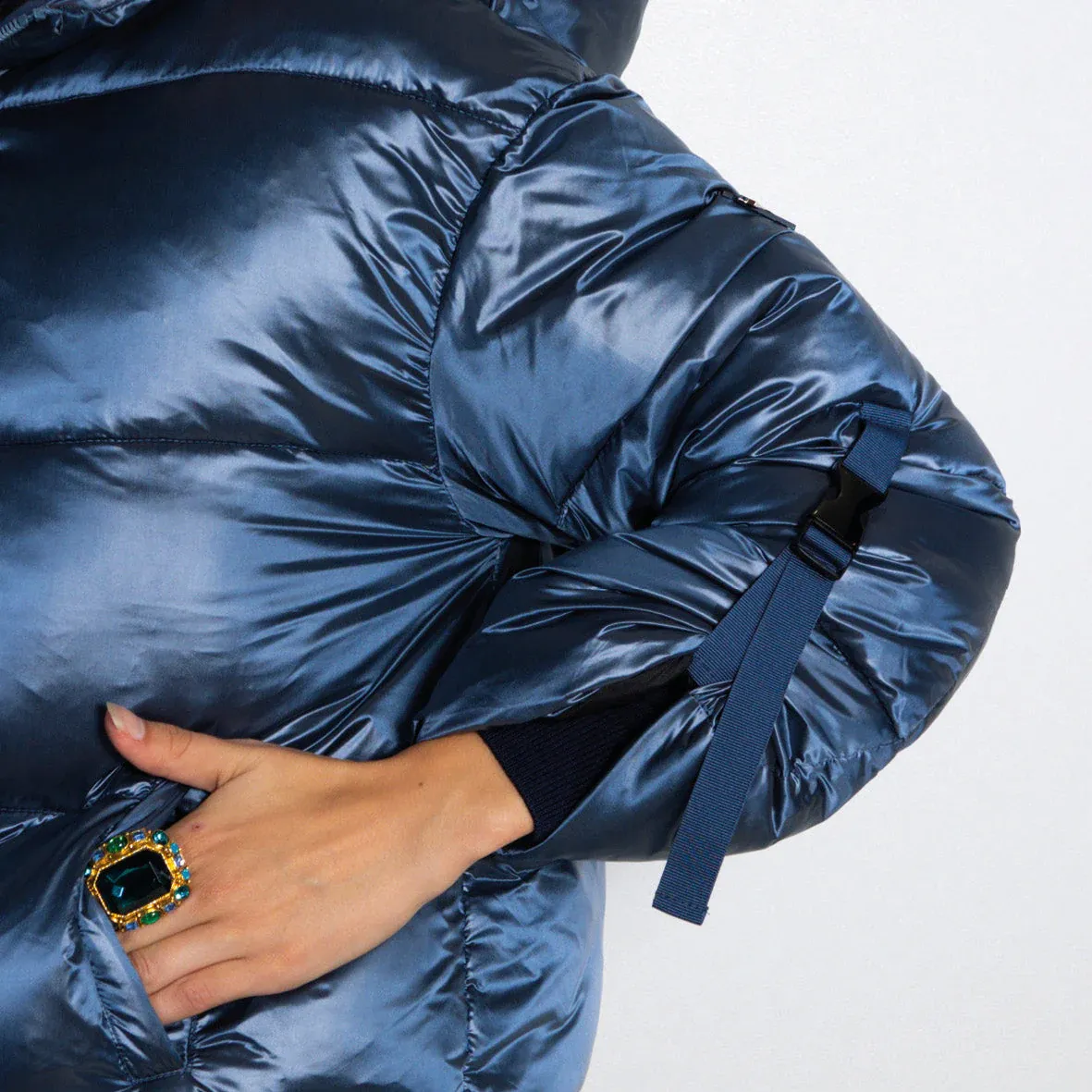 Down jacket Priya - extra warm - Navy blue - Image 3