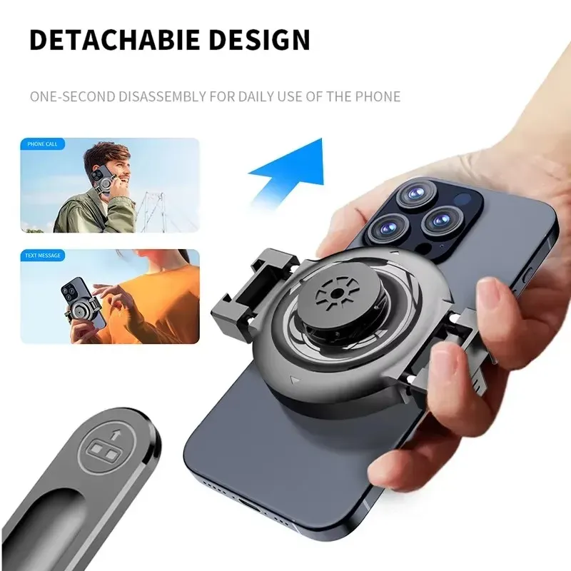 FANGTUOSI 2025 New Magnetic Selfie Stick Tripod with Remote For Cellphone For iPhone 14 13 12 Pro Max For HUAWEI XIAOMI SAMSUNG - Image 2