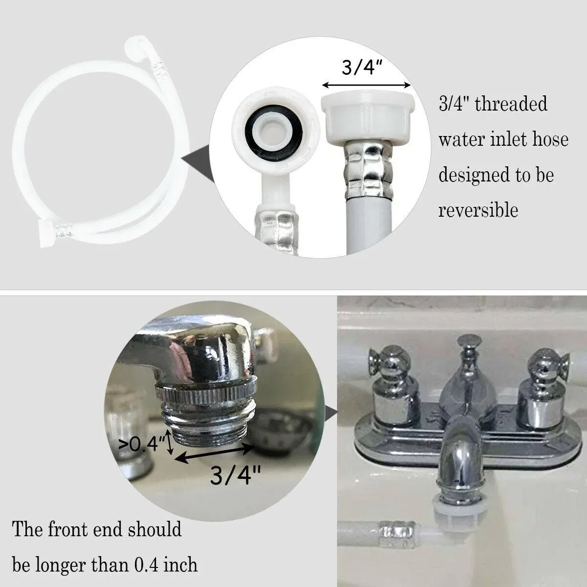 GLANTEX Portable Full-Automatic Laundry Washing Machine FT10539, 9.9lbs Spin Washer W/ Drain Pump - Image 5