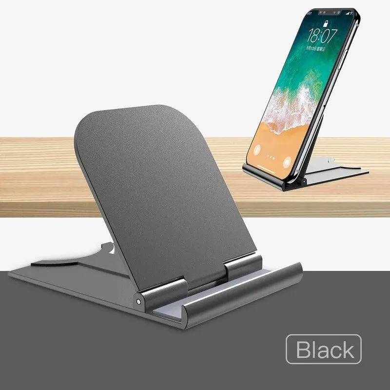 Mini Foldable Mobile Phone Lazy Holder Universal 180 Degree Adjustable Desktop Phone Tablet Stander Support Portable Bracket - Image 5