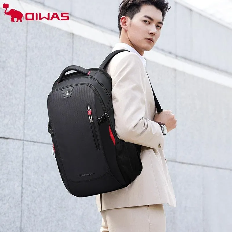 OIWAS School Bags 14 Inch Laptop Backpacks Waterproof Nylon 29L Casual Shoulder Bagpack Travel Teenage Men's Backpack Mochila - Image 7